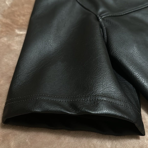 Zara Men’s Washed Faux Leather Shirt Jacket - Picture 8 of 11